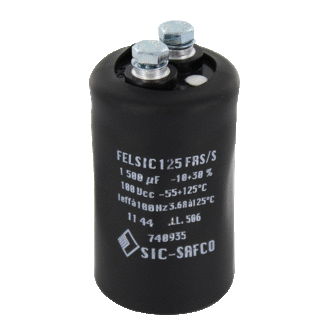  Capacitors > Aluminum Electrolytic > Screw Terminals - FELSIC 125 FRS