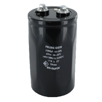  Capacitors > Aluminum Electrolytic > Screw Terminals - FELSIC 039