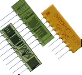  Résistances Ohmcraft > RESISTANCES MONTAGE TRAVERSANT - Custom Leaded Resistor Networks (CN Series)