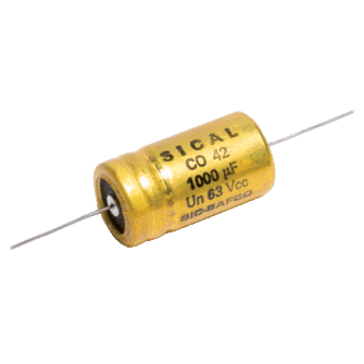  Capacitors > Aluminum Electrolytic > Axial - SICAL CO42