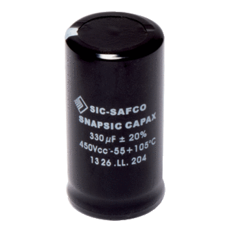  Capacitors > Aluminum Electrolytic > Snap-in - SNAPSIC CAPAX