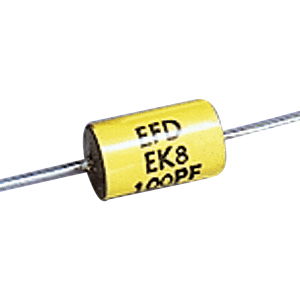  Capacitors > Film > Polyphenylene Sulfide PPS - EK 8 (T)