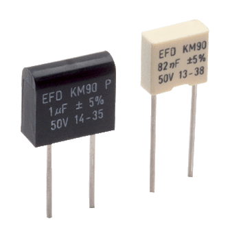  Capacitors > Film > Polyphenylene Sulfide PPS - KM 90 (T)