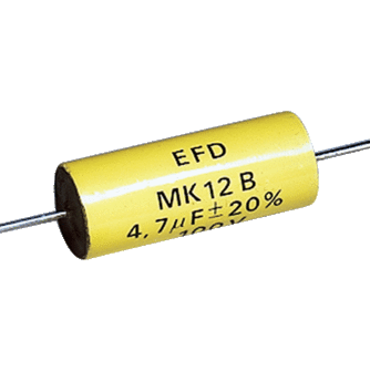  Capacitors > Film > Polyphenylene Sulfide PPS - MK 12 (T)