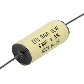  Capacitors > Film > Polypropylene PP - RA 01