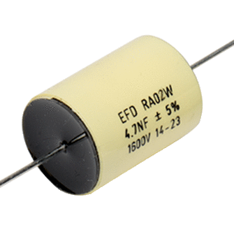  Capacitors > Film > Polypropylene PP - RA 02