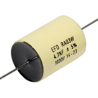  Capacitors > Film > Polypropylene PP - RA 03